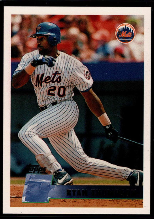 1996 Topps #77 Ryan Thompson VG New York Mets 