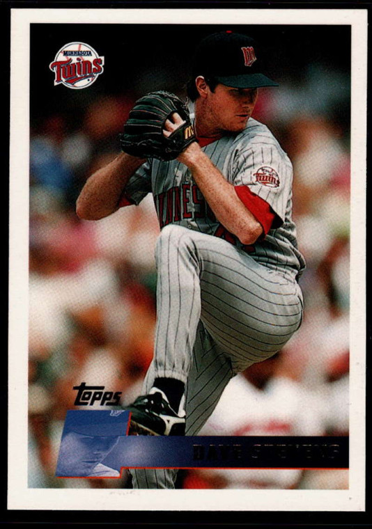 1996 Topps #88 Dave Stevens VG Minnesota Twins 