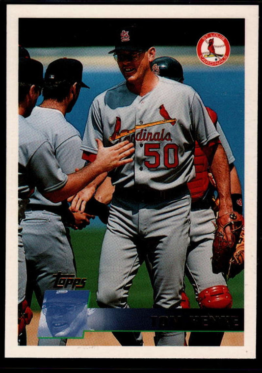 1996 Topps #90 Tom Henke VG St. Louis Cardinals 