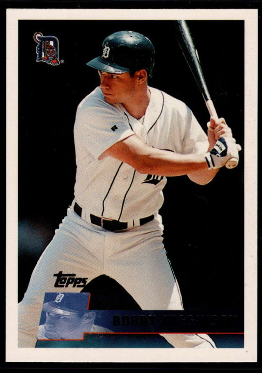 1996 Topps #98 Bobby Higginson VG Detroit Tigers 