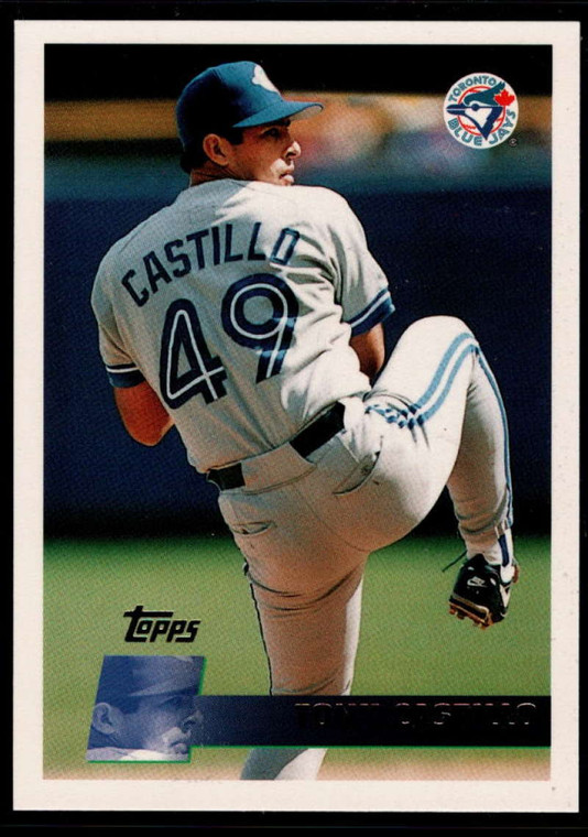 1996 Topps #109 Tony Castillo VG Toronto Blue Jays 
