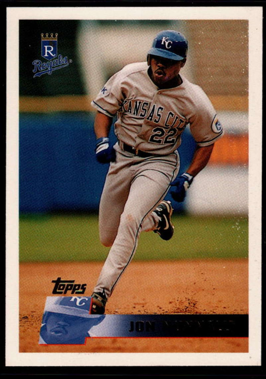 1996 Topps #137 Jon Nunnally VG Kansas City Royals 