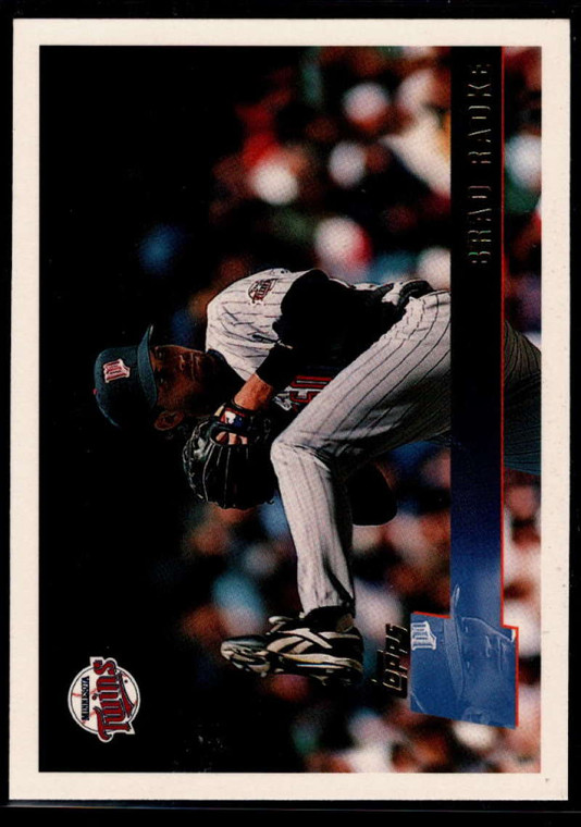 1996 Topps #163 Brad Radke VG Minnesota Twins 