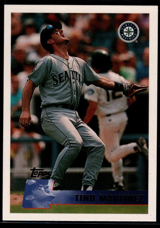 1996 Topps #168 Tino Martinez VG Seattle Mariners 