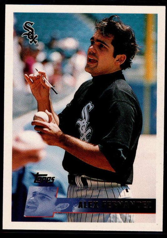 1996 Topps #194 Alex Fernandez VG Chicago White Sox 