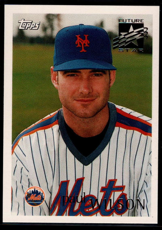 1996 Topps #214 Paul Wilson VG New York Mets 