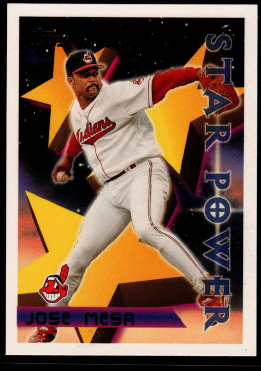 1996 Topps #231 Jose Mesa STP VG Cleveland Indians 