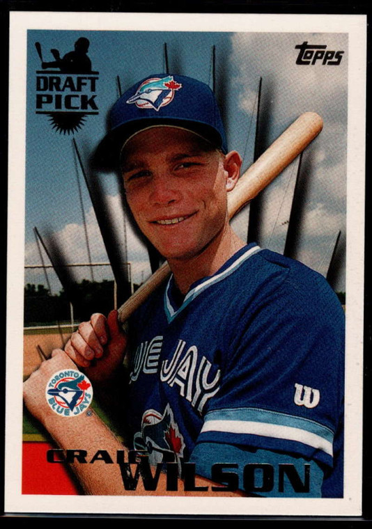 1996 Topps #233 Craig Wilson VG RC Rookie Toronto Blue Jays 