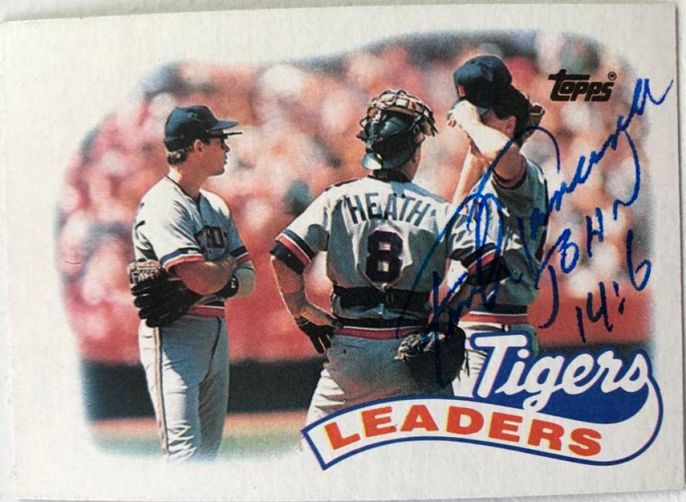 Frank Tanana Autographed 1989 Topps #609