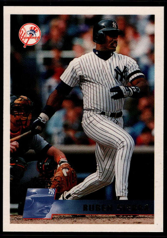 1996 Topps #290 Ruben Sierra VG New York Yankees 