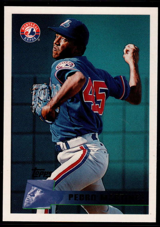 1996 Topps #303 Pedro Martinez VG Montreal Expos 