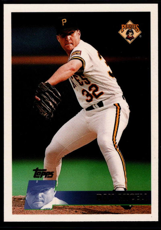 1996 Topps #322 Dan Miceli VG Pittsburgh Pirates 