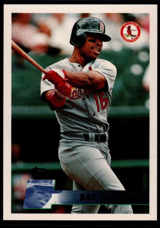 1996 Topps #327 Ray Lankford VG St. Louis Cardinals 