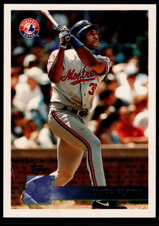 1996 Topps #334 Cliff Floyd VG Montreal Expos 