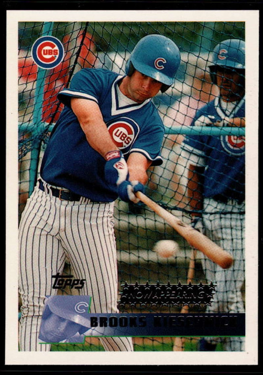 1996 Topps #344 Brooks Kieschnick VG Chicago Cubs 