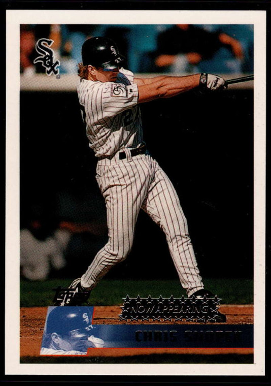 1996 Topps #345 Chris Snopek VG Chicago White Sox 