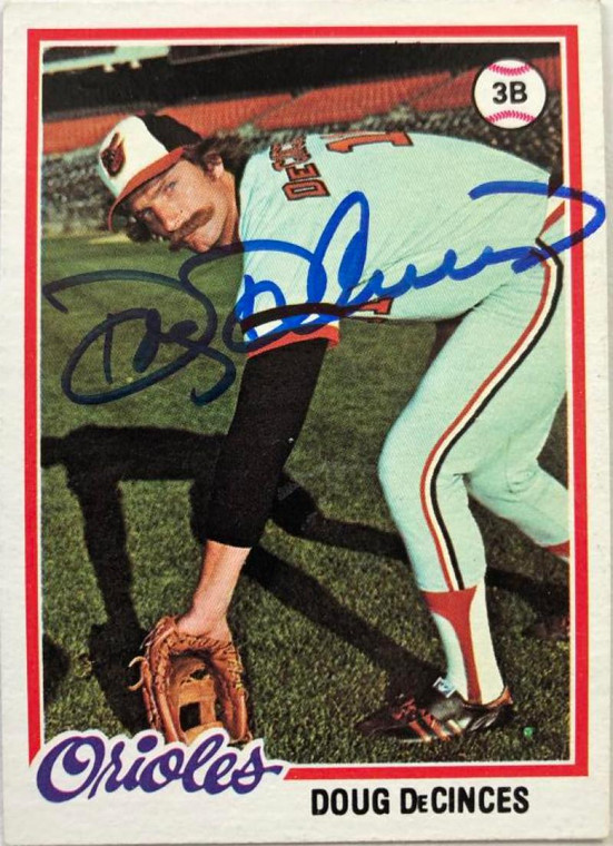 Doug DeCinces Autographed 1978 Topps #9