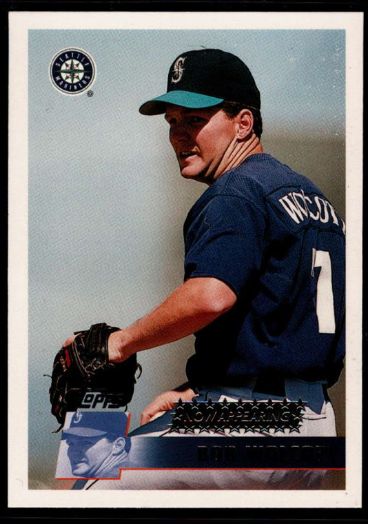 1996 Topps #353 Bob Wolcott VG Seattle Mariners 