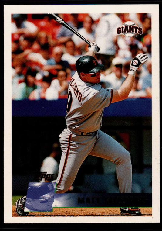 1996 Topps #360 Matt Williams VG San Francisco Giants 