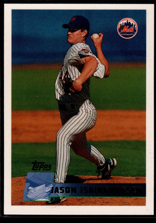 1996 Topps #369 Jason Isringhausen VG New York Mets 