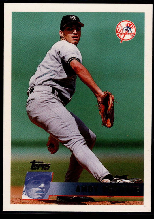 1996 Topps #378 Andy Pettitte VG New York Yankees 