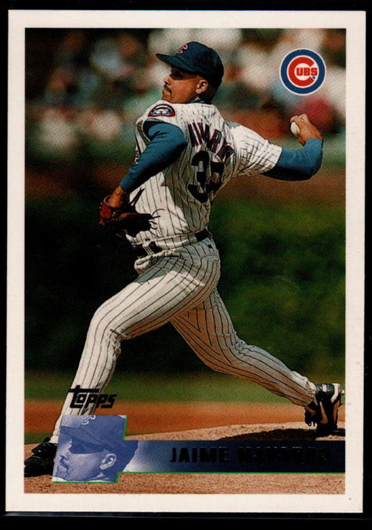 1996 Topps #381 Jaime Navarro VG Chicago Cubs 