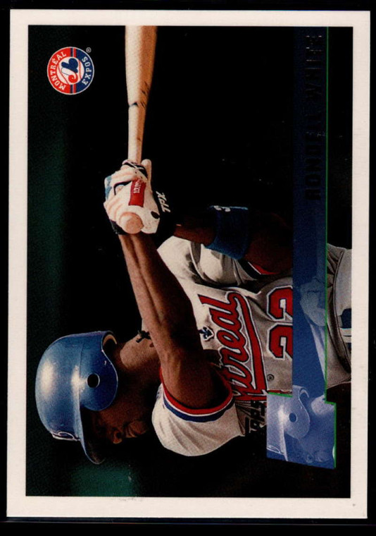 1996 Topps #382 Rondell White VG Montreal Expos 