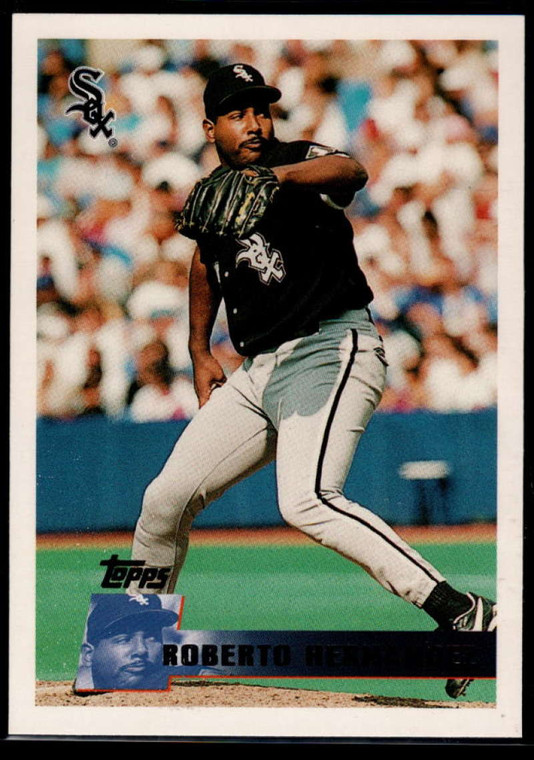 1996 Topps #405 Roberto Hernandez VG Chicago White Sox 