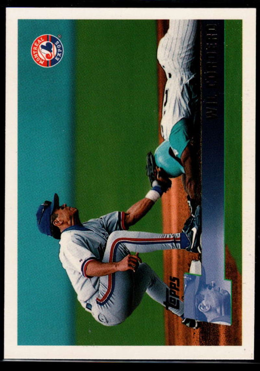 1996 Topps #413 Wil Cordero VG Montreal Expos 