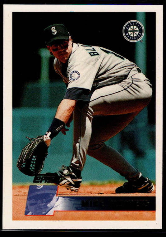 1996 Topps #419 Mike Blowers VG Seattle Mariners 