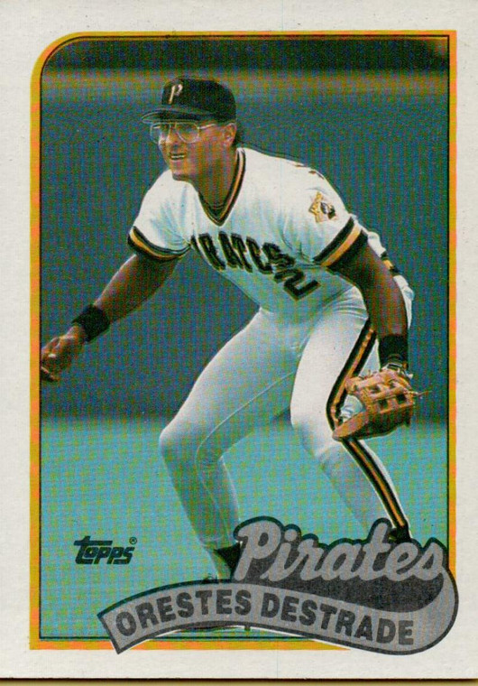 1989 Topps #27a Orestes Destrade NM-MT RC Rookie Pittsburgh Pirates 