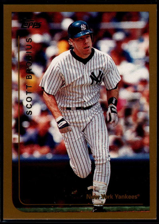 1999 Topps #3 Scott Brosius VG New York Yankees 