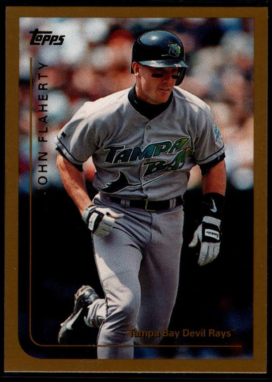 1999 Topps #4 John Flaherty VG Tampa Bay Devil Rays 