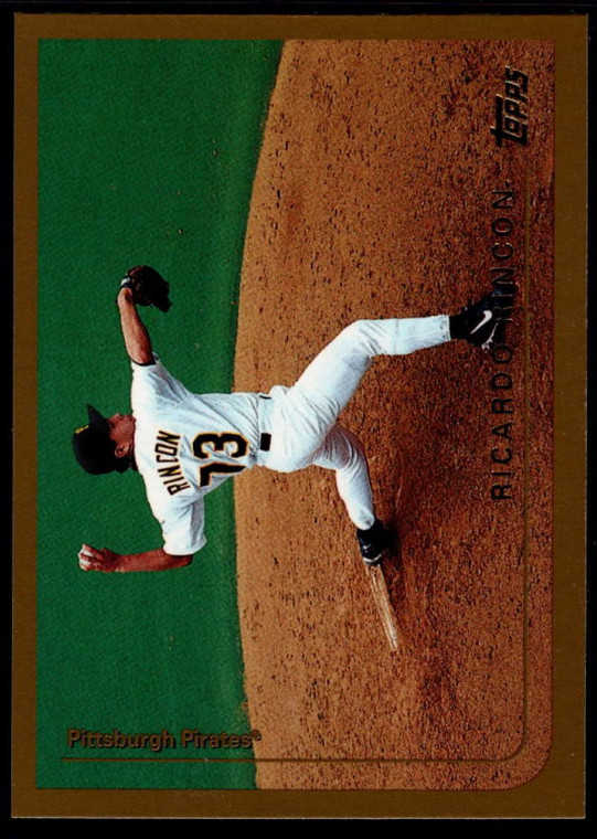 1999 Topps #76 Ricardo Rincon VG Pittsburgh Pirates 