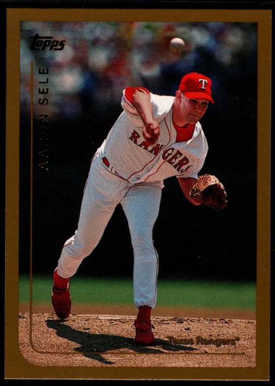 1999 Topps #86 Aaron Sele VG Texas Rangers 