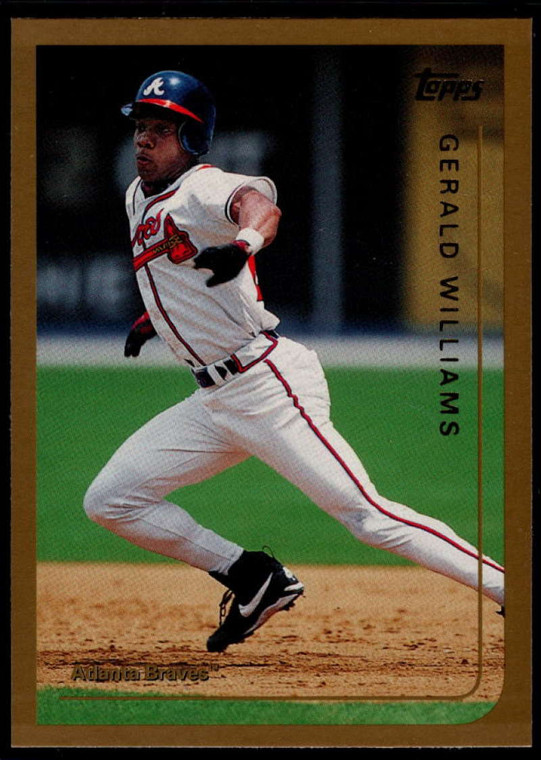 1999 Topps #98 Gerald Williams VG Atlanta Braves 