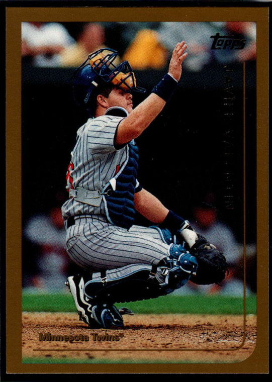 1999 Topps #104 Javier Valentin VG Minnesota Twins 