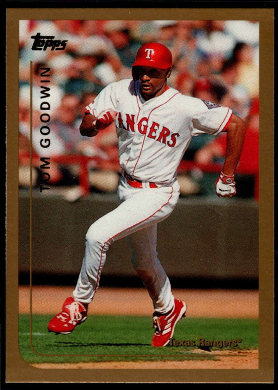 1999 Topps #111 Tom Goodwin VG Texas Rangers 