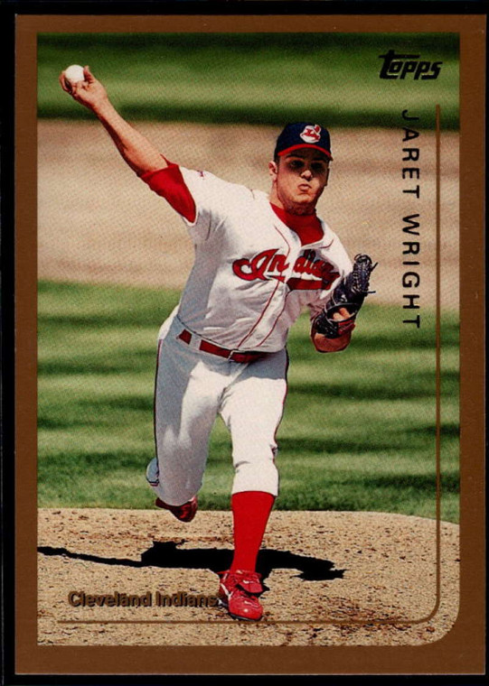 1999 Topps #112 Jaret Wright VG Cleveland Indians 