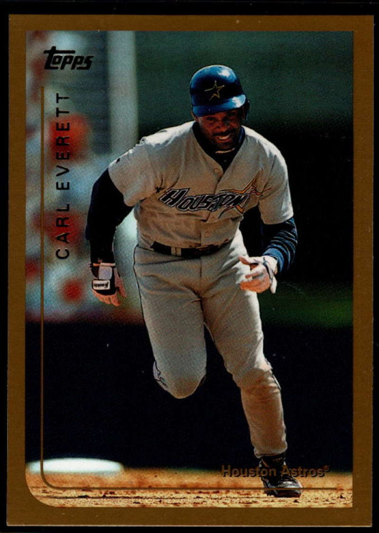 1999 Topps #137 Carl Everett VG Houston Astros 