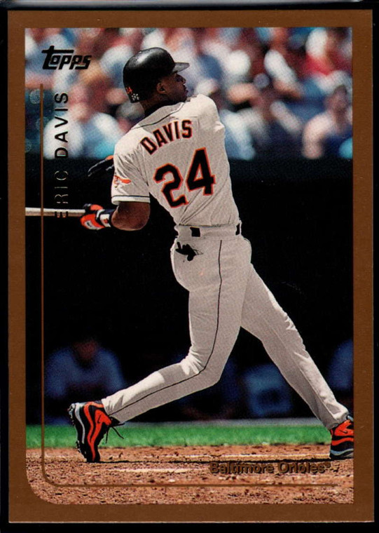 1999 Topps #153 Eric Davis VG Baltimore Orioles 