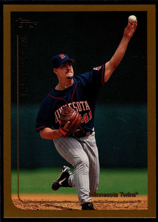 1999 Topps #156 Eric Milton VG Minnesota Twins 