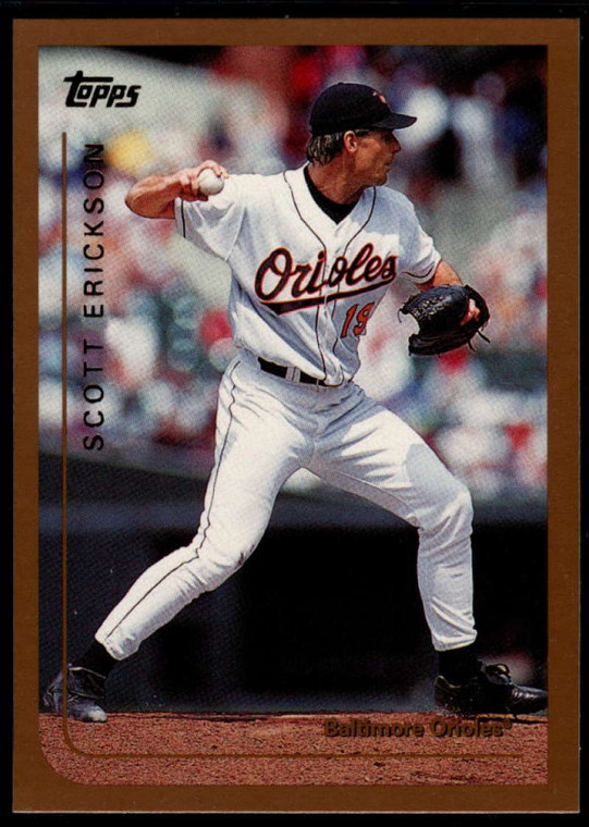 1999 Topps #174 Scott Erickson VG Baltimore Orioles 