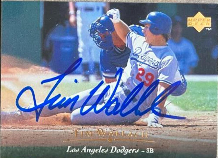 Tim Wallach Autographed 1995 Upper Deck #71