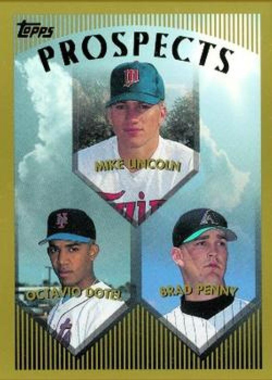 1999 Topps #211 Mike Lincoln/Octavio Dotel/Brad Penny VG Minnesota Twins/New York Mets/Arizona Diamondbacks 