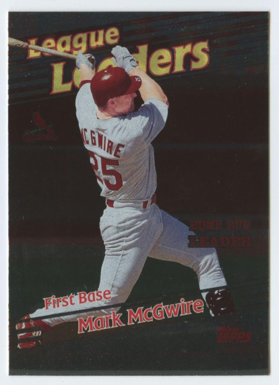 1999 Topps #223 Mark McGwire LL VG St. Louis Cardinals 