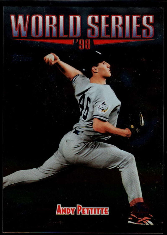 1999 Topps #239 Andy Pettitte WS VG New York Yankees 