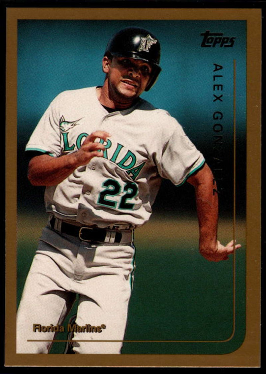 1999 Topps #247 Alex Gonzalez VG Florida Marlins 