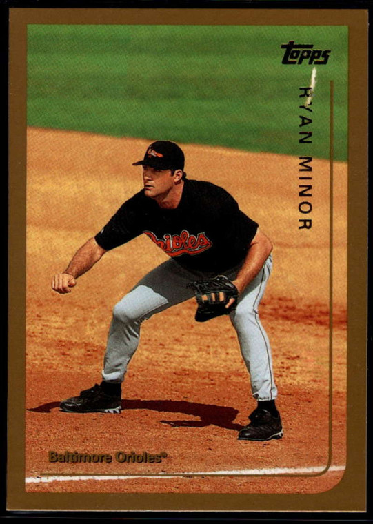 1999 Topps #293 Ryan Minor VG Baltimore Orioles 