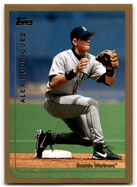 1999 Topps #300 Alex Rodriguez VG Seattle Mariners 